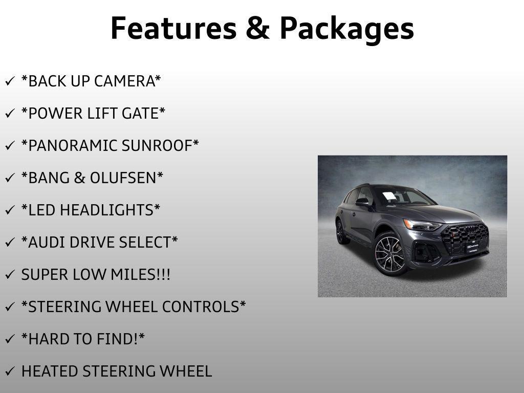 used 2022 Audi SQ5 car, priced at $44,699