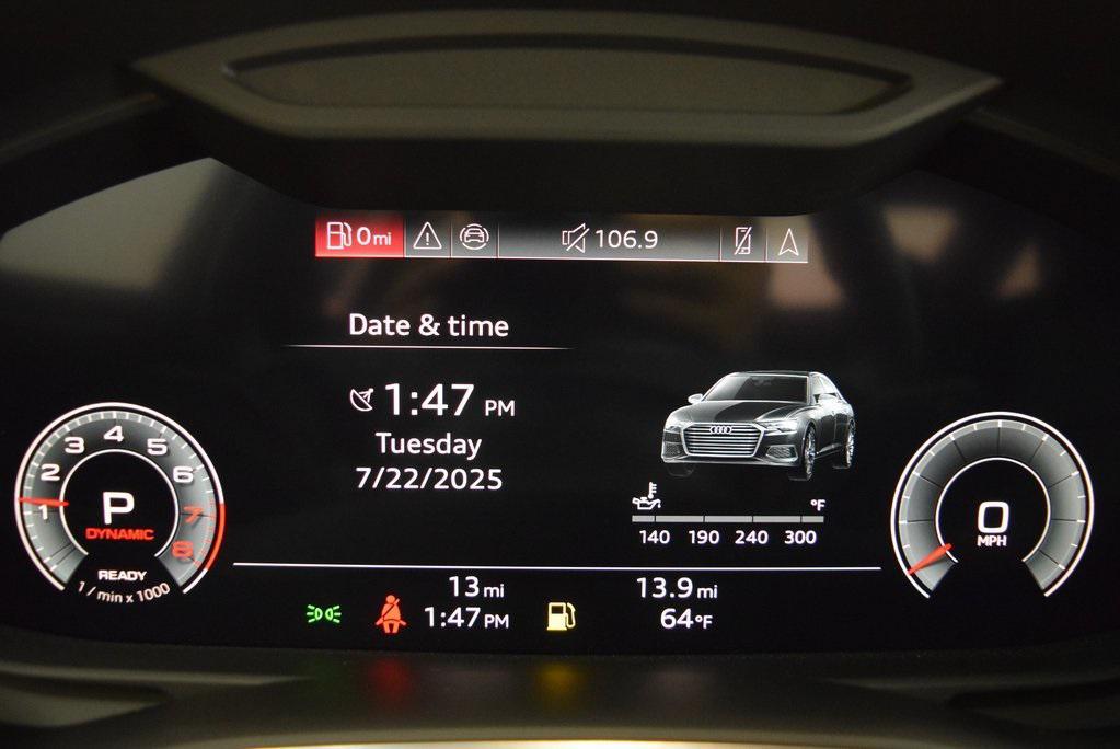 new 2025 Audi A6 car, priced at $67,335