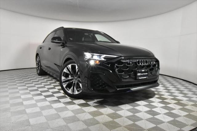 new 2025 Audi Q8 car, priced at $90,805