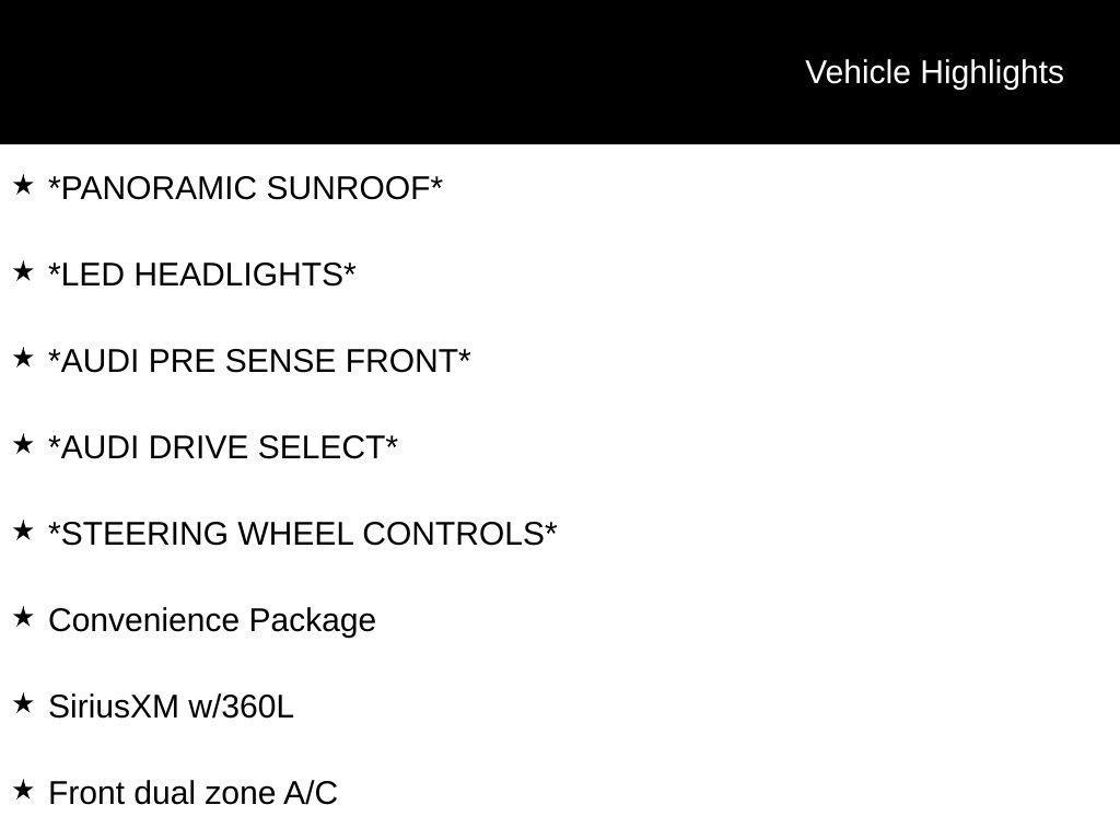 used 2025 Audi A3 car, priced at $31,499