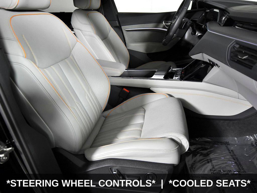 used 2024 Audi Q8 e-tron car, priced at $53,999