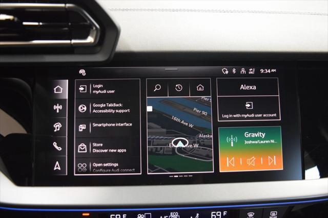 new 2025 Audi A3 car, priced at $46,535