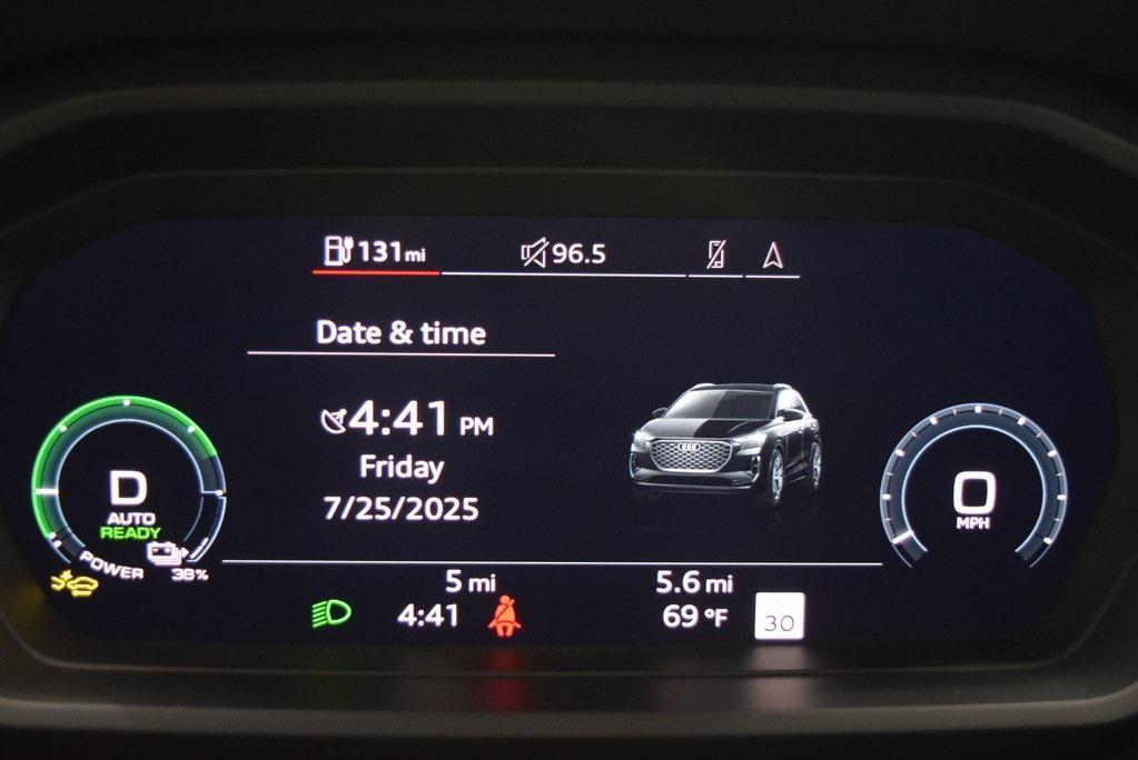 new 2025 Audi Q4 e-tron car, priced at $64,390