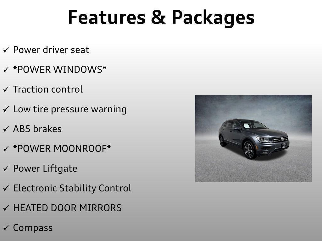 used 2018 Volkswagen Tiguan car, priced at $18,499