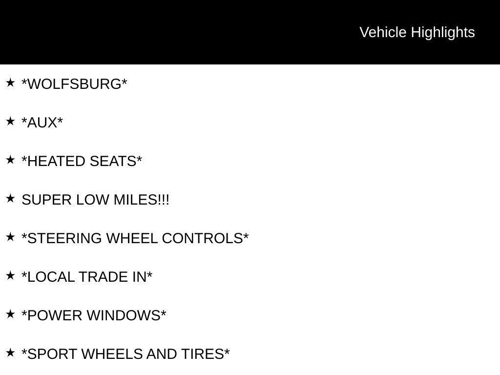 used 2014 Volkswagen GTI car, priced at $13,999