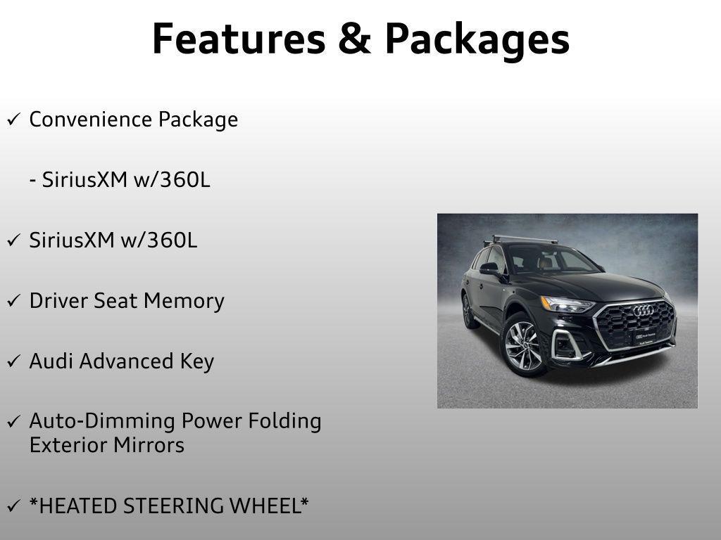 used 2023 Audi Q5 car, priced at $29,699