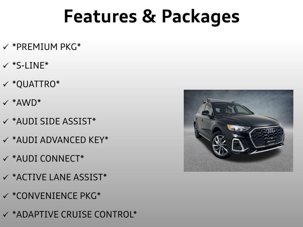 used 2023 Audi Q5 car, priced at $29,699