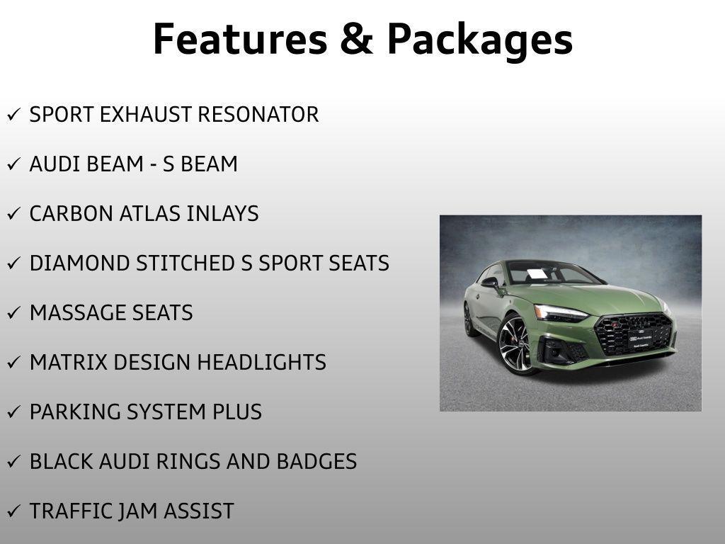 used 2023 Audi S5 car, priced at $43,499