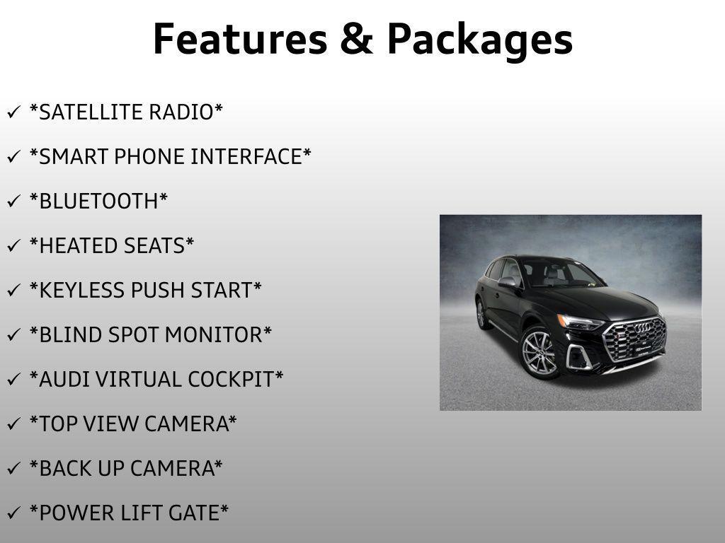 used 2023 Audi SQ5 car, priced at $45,999
