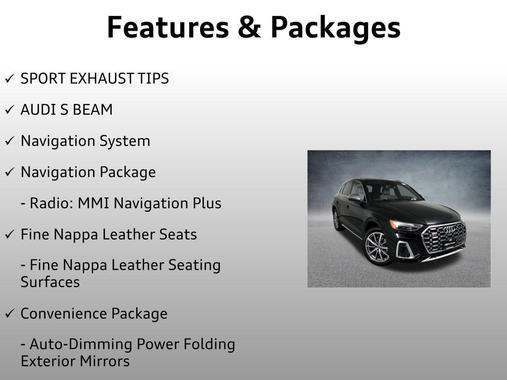 used 2023 Audi SQ5 car, priced at $45,999