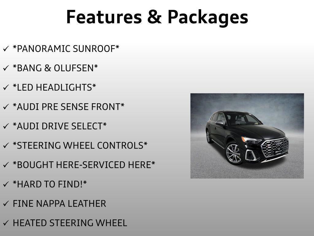 used 2023 Audi SQ5 car, priced at $45,999
