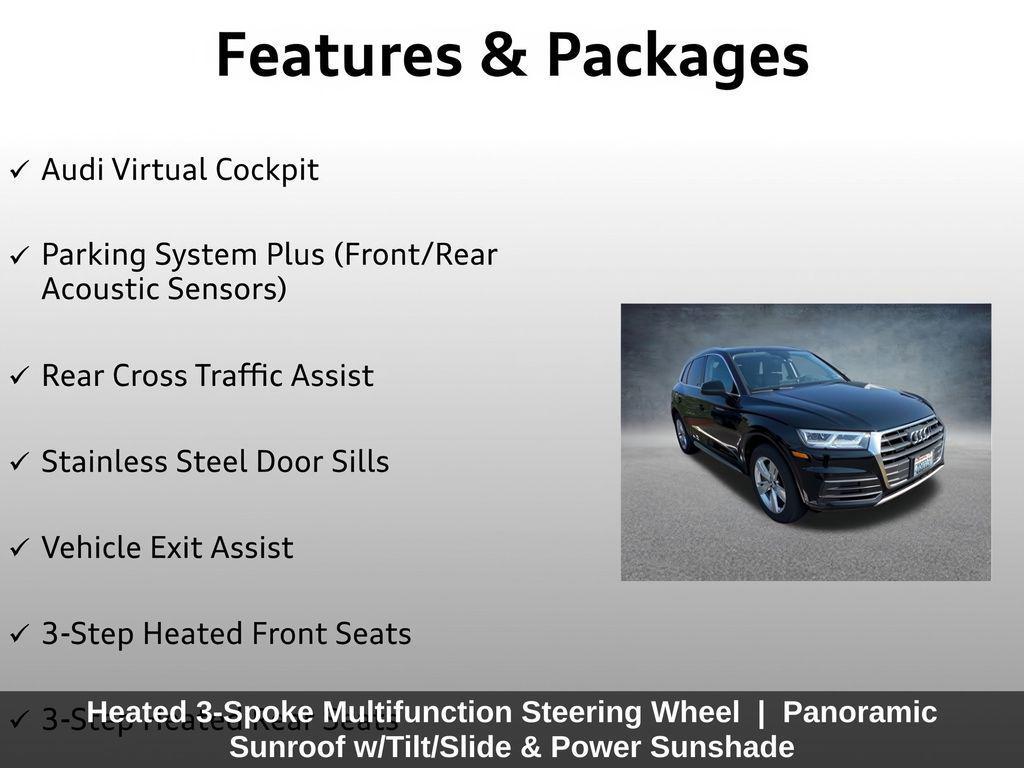 used 2018 Audi Q5 car, priced at $18,999