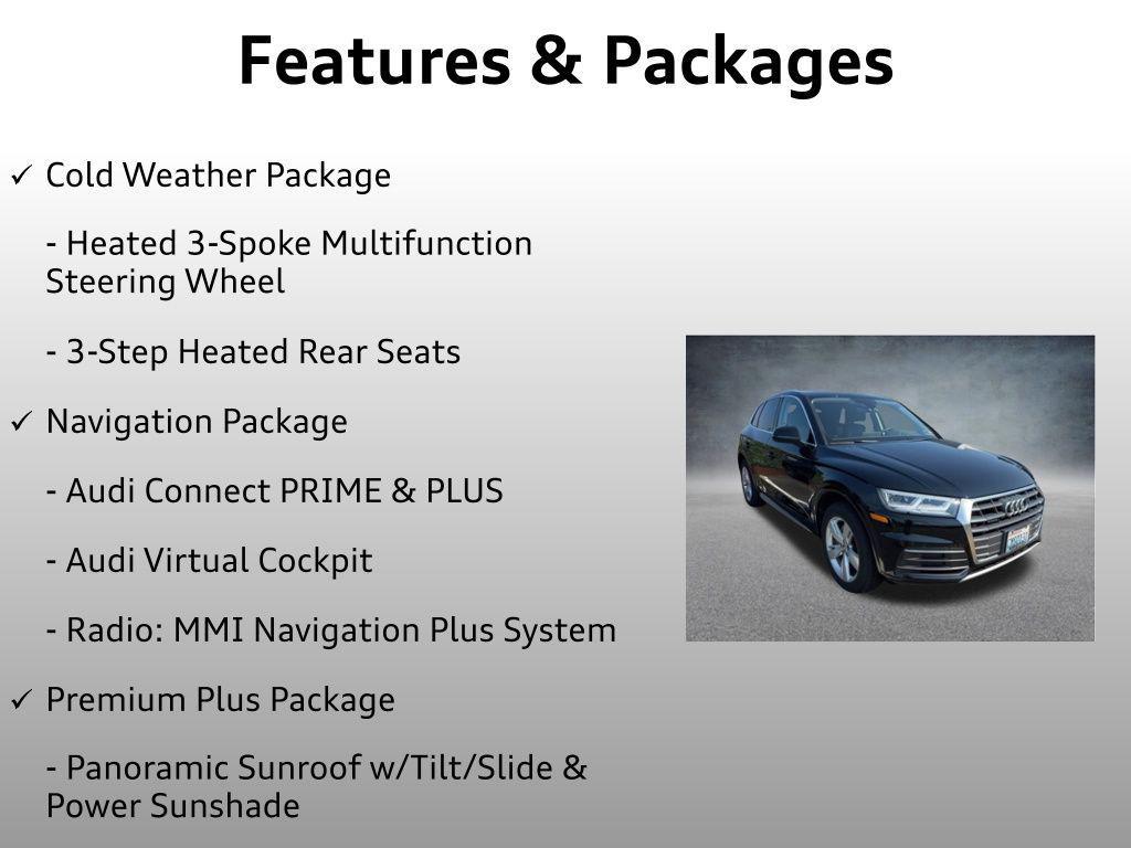 used 2018 Audi Q5 car, priced at $18,999