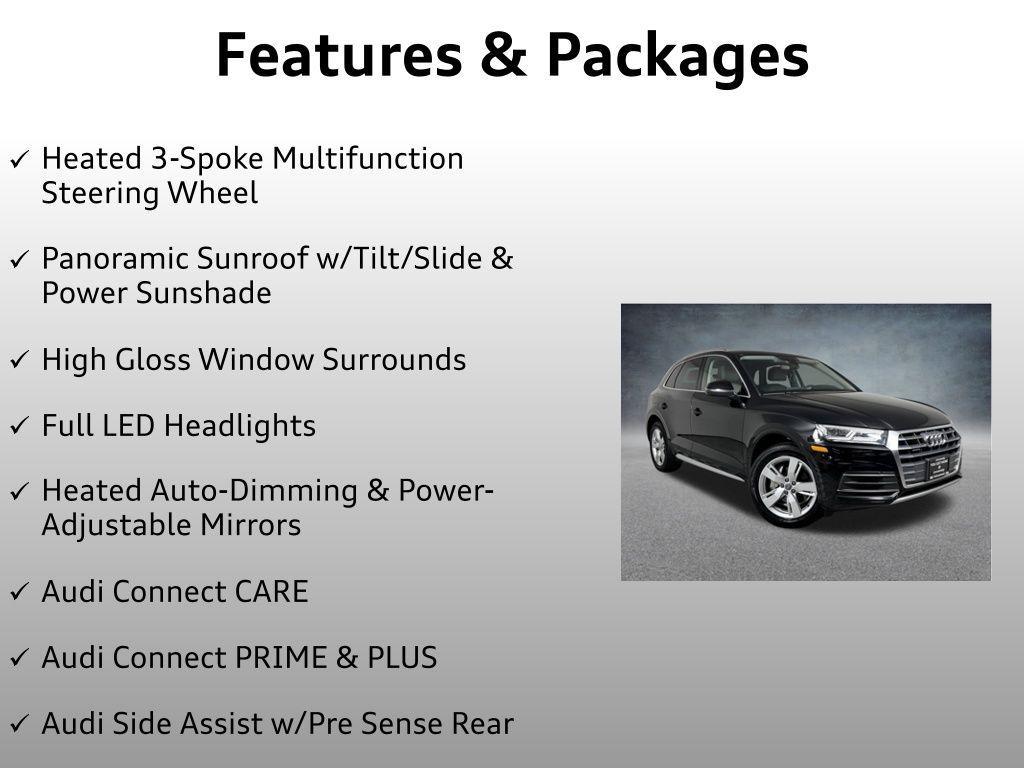 used 2018 Audi Q5 car, priced at $17,999