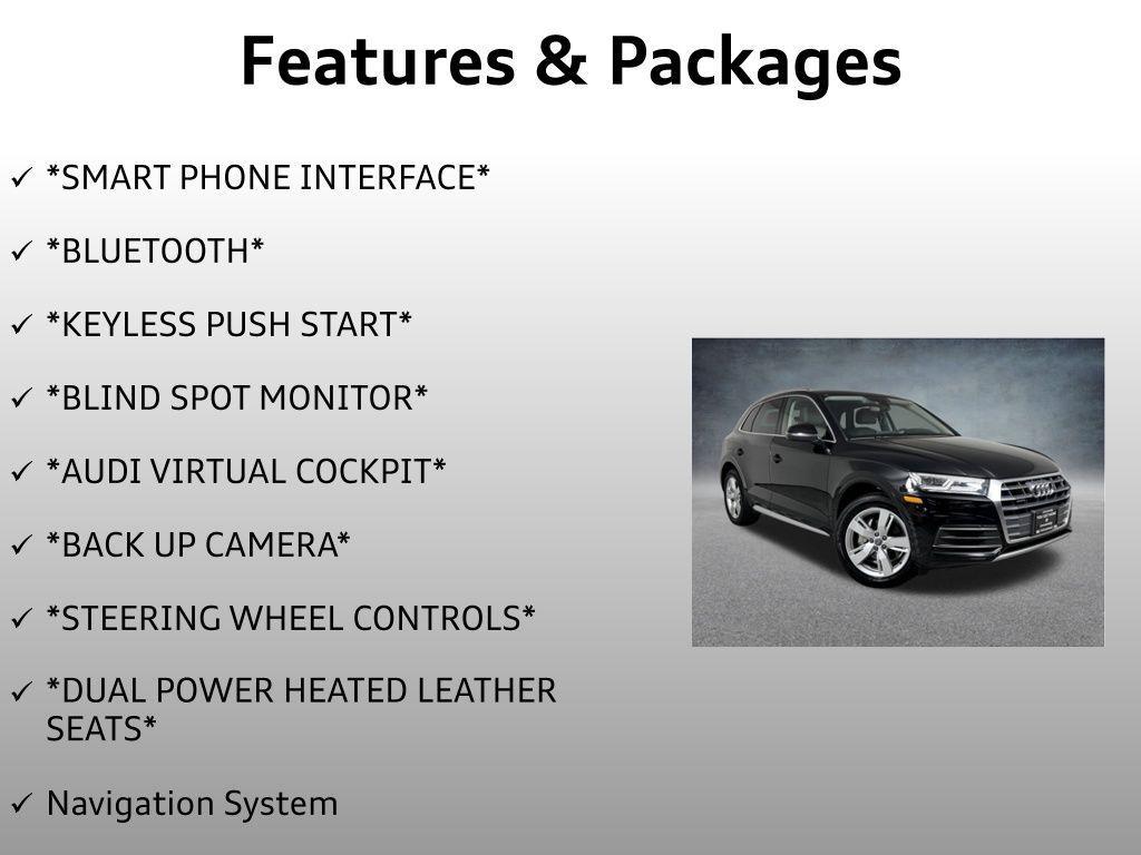 used 2018 Audi Q5 car, priced at $17,999