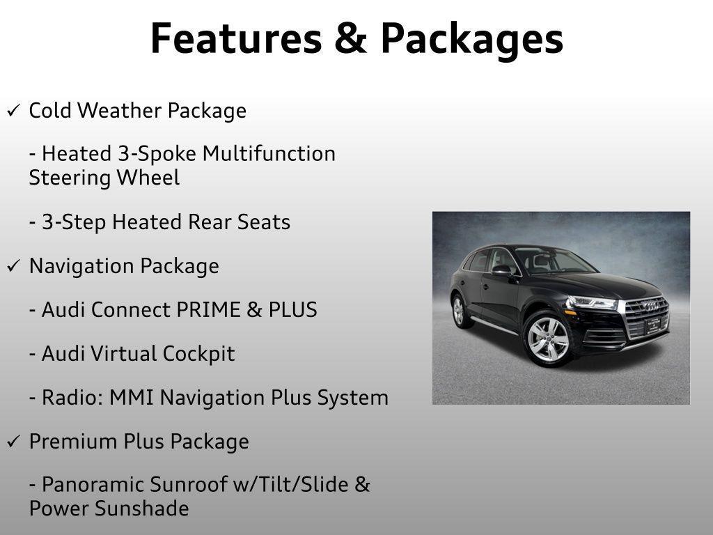 used 2018 Audi Q5 car, priced at $17,999