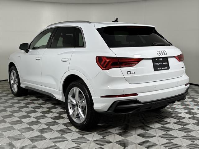 new 2024 Audi Q3 car, priced at $45,075