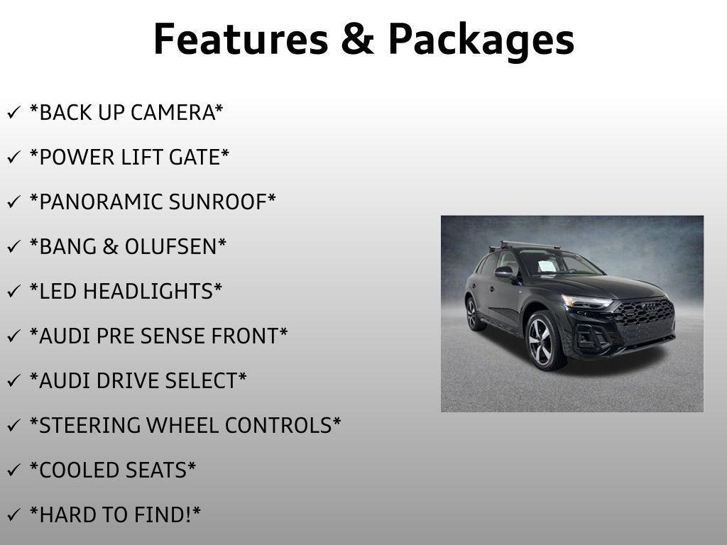 used 2023 Audi Q5 car, priced at $37,399