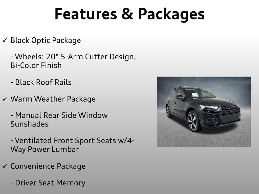 used 2023 Audi Q5 car, priced at $37,399