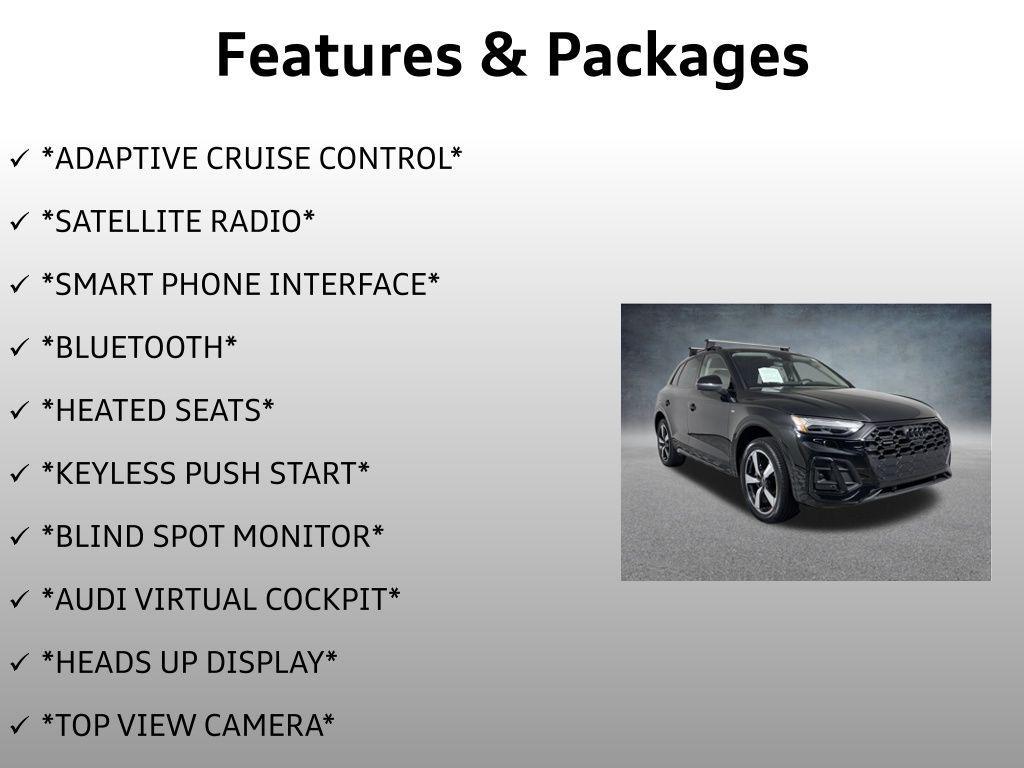 used 2023 Audi Q5 car, priced at $37,399