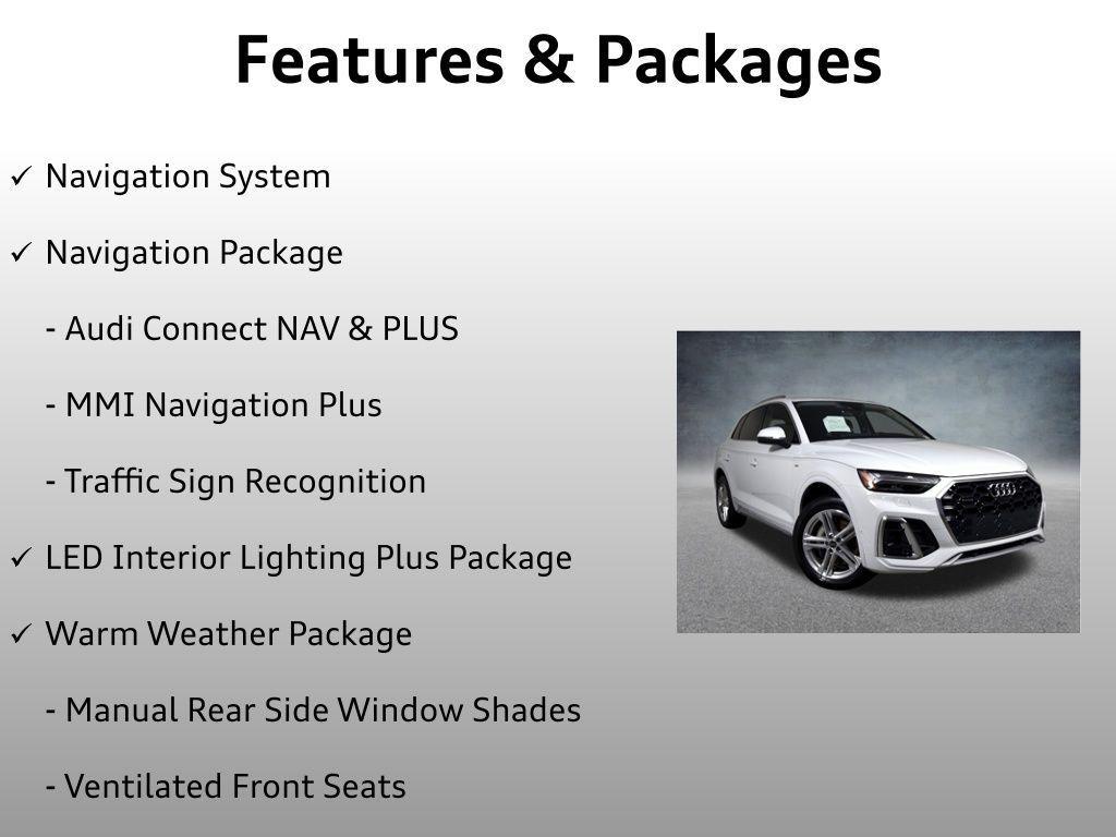 used 2024 Audi Q5 e car, priced at $48,499