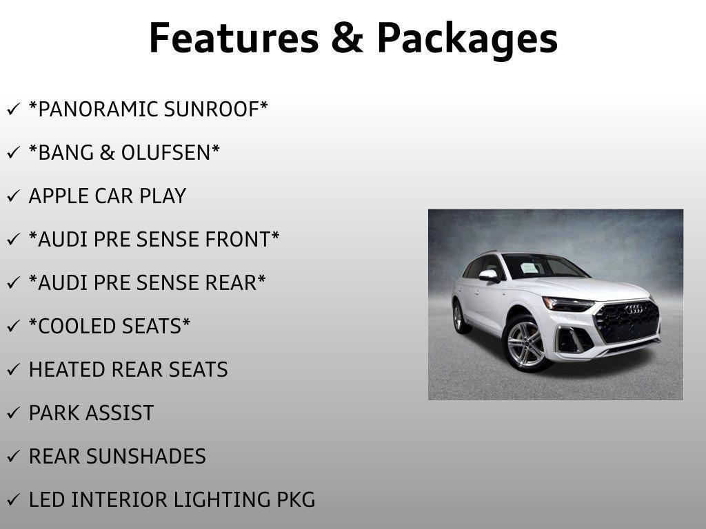 used 2024 Audi Q5 e car, priced at $48,499