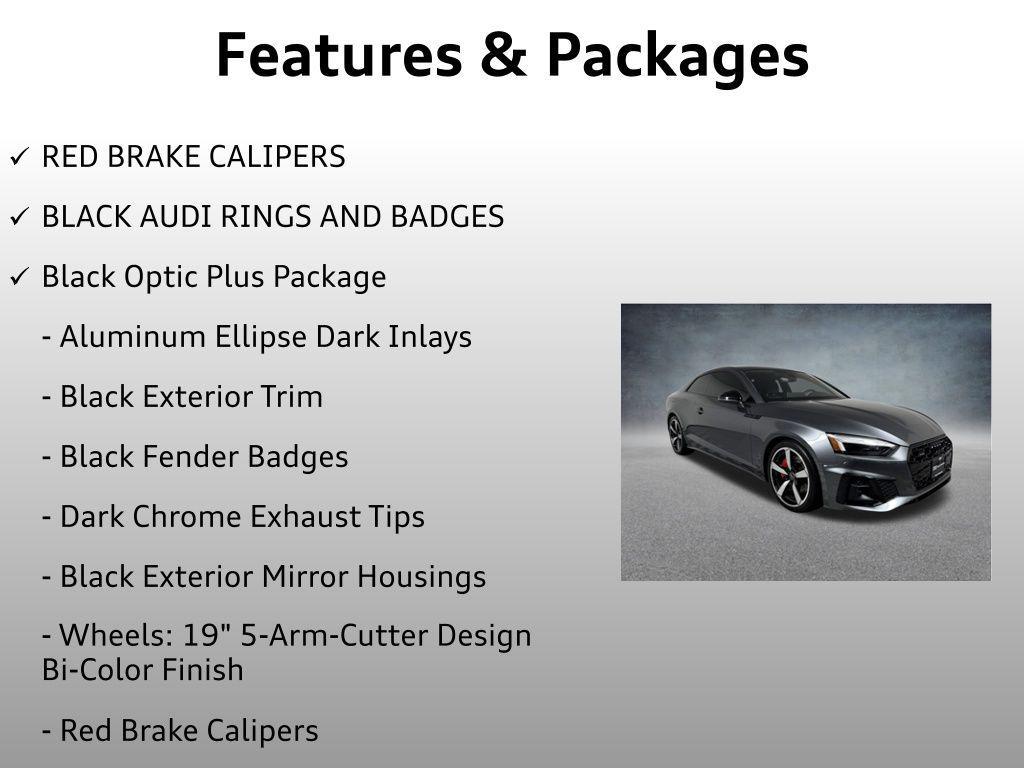 used 2023 Audi A5 car, priced at $32,699