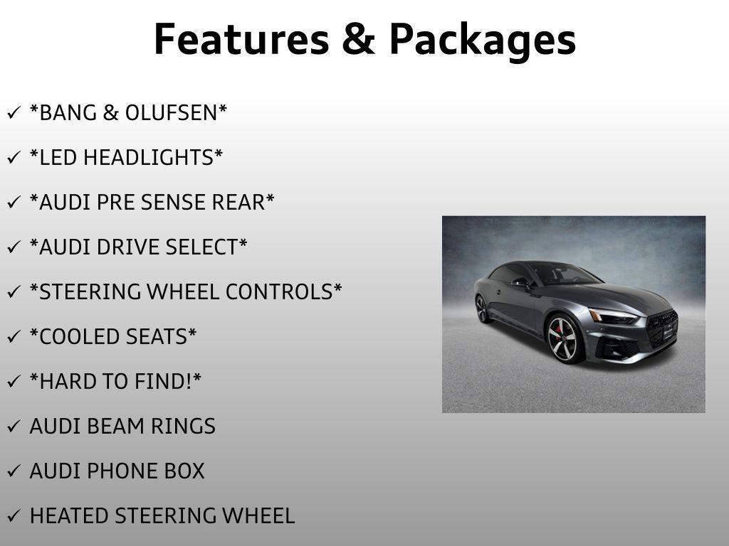 used 2023 Audi A5 car, priced at $32,699