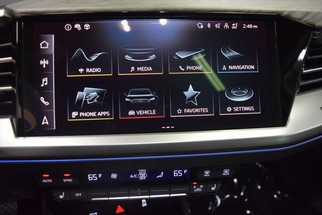 new 2025 Audi Q4 e-tron car, priced at $68,485