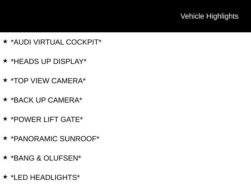 used 2025 Audi Q7 car, priced at $62,999