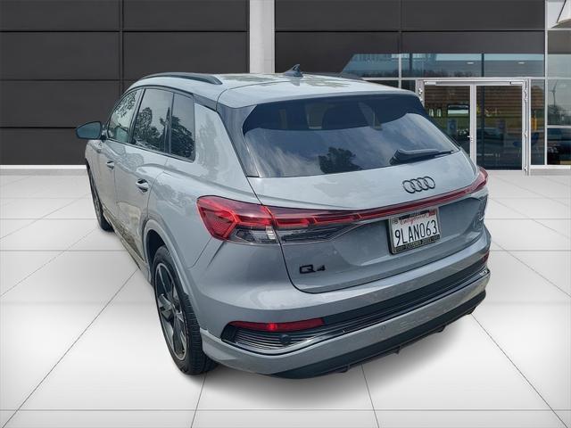 used 2024 Audi Q4 e-tron car, priced at $37,999