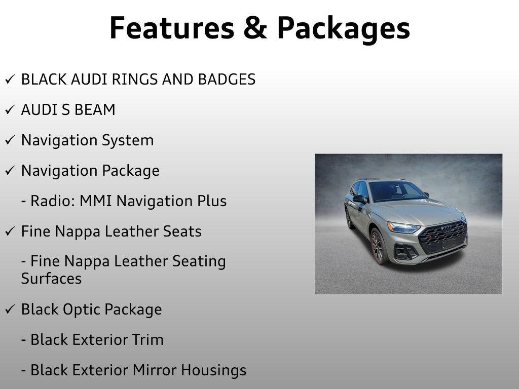 used 2023 Audi SQ5 car, priced at $48,999