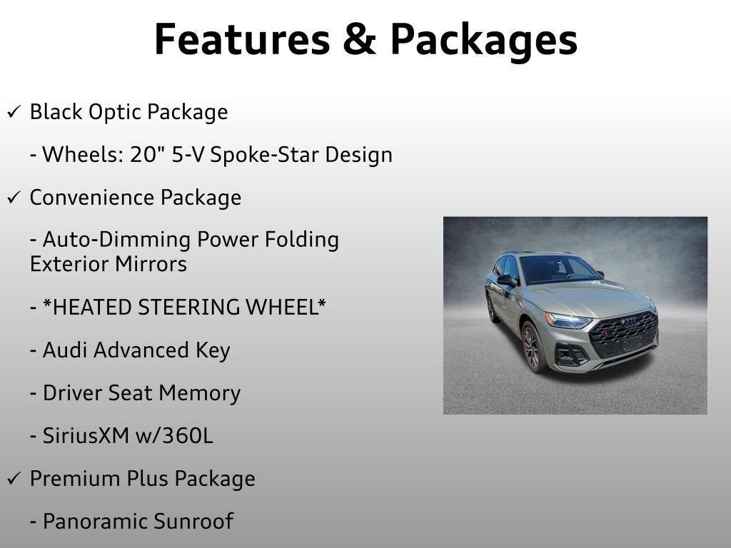used 2023 Audi SQ5 car, priced at $48,999