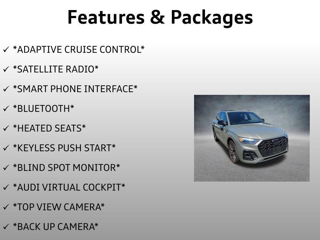 used 2023 Audi SQ5 car, priced at $48,999