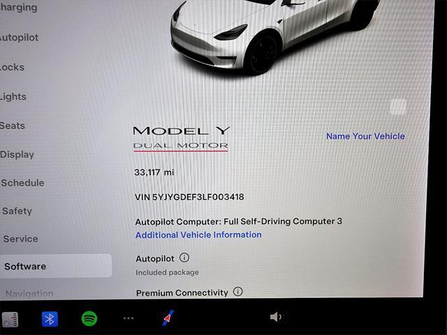 used 2020 Tesla Model Y car, priced at $27,699