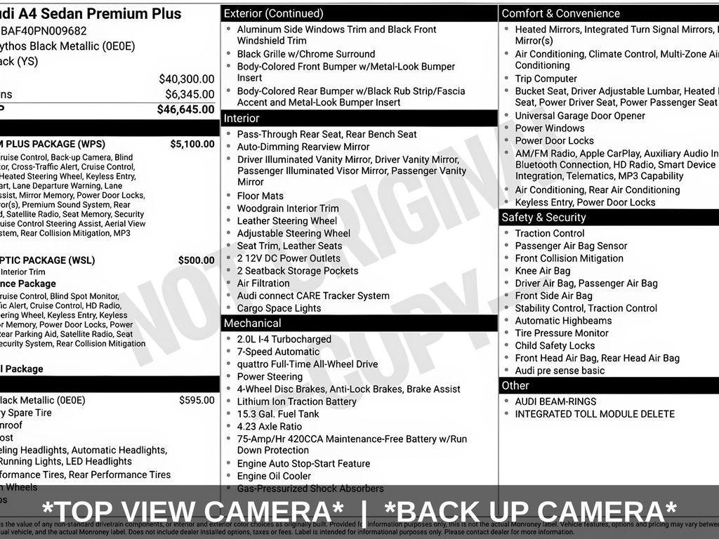 used 2023 Audi A4 car, priced at $34,999