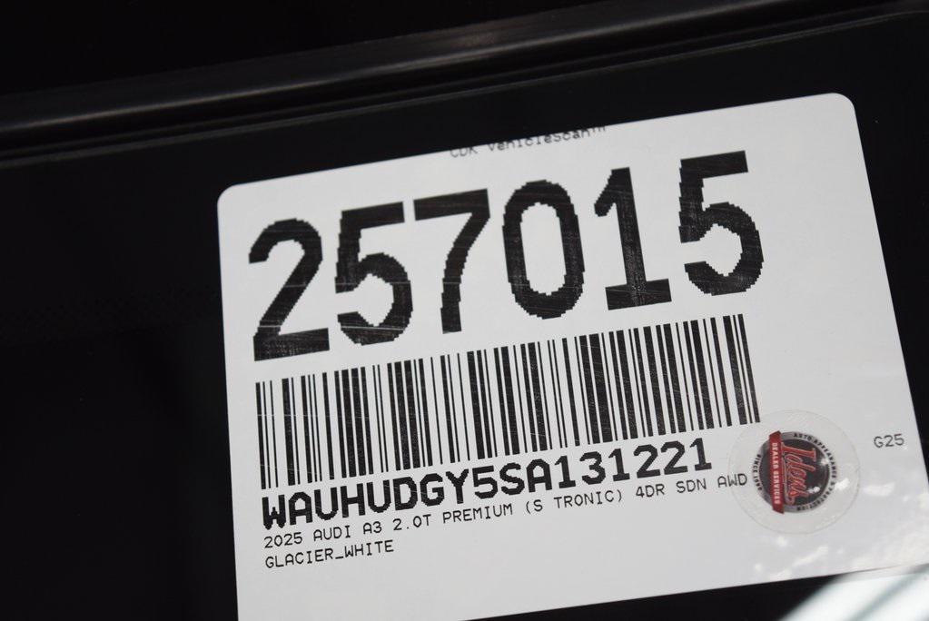 new 2025 Audi A3 car, priced at $46,535