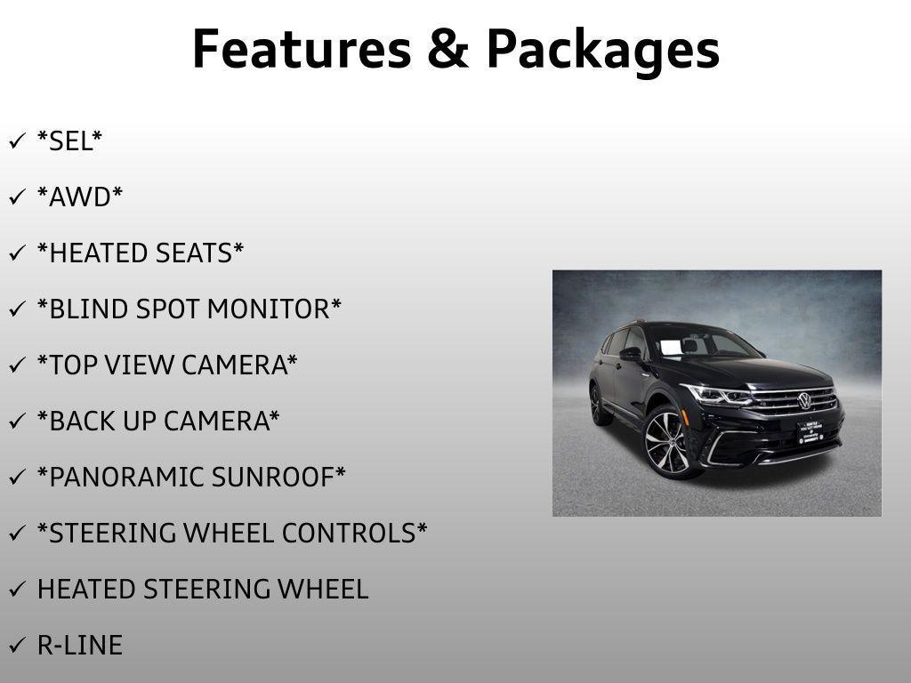 used 2022 Volkswagen Tiguan car, priced at $27,499