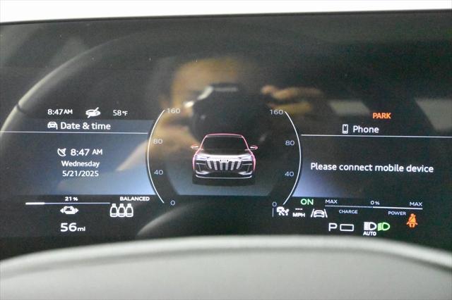 new 2025 Audi Q6 e-tron car, priced at $75,840