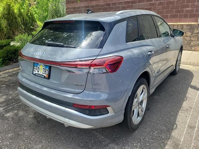 used 2023 Audi Q4 e-tron car, priced at $36,999