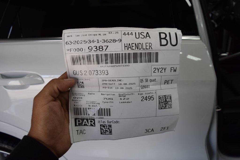 new 2025 Audi Q5 car, priced at $66,115