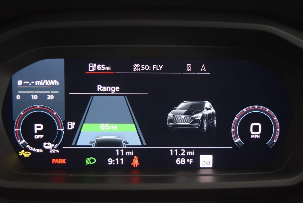 new 2025 Audi Q4 e-tron car, priced at $64,365