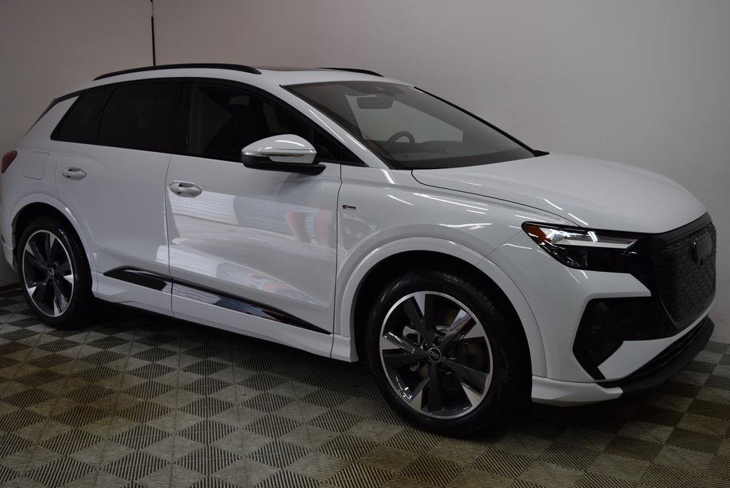 new 2025 Audi Q4 e-tron car, priced at $63,800
