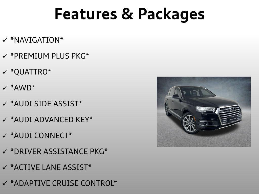 used 2019 Audi Q7 car, priced at $23,499