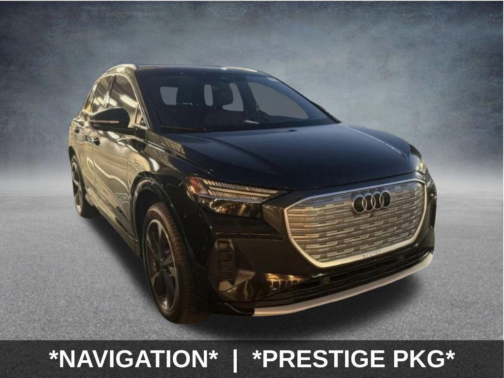 used 2022 Audi Q4 e-tron car, priced at $23,999