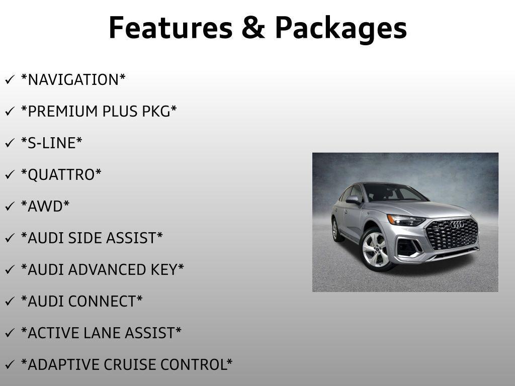 used 2023 Audi Q5 car, priced at $32,999
