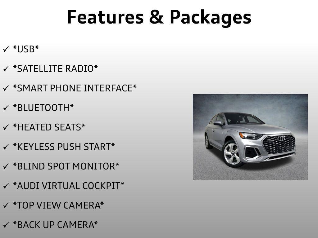 used 2023 Audi Q5 car, priced at $32,999