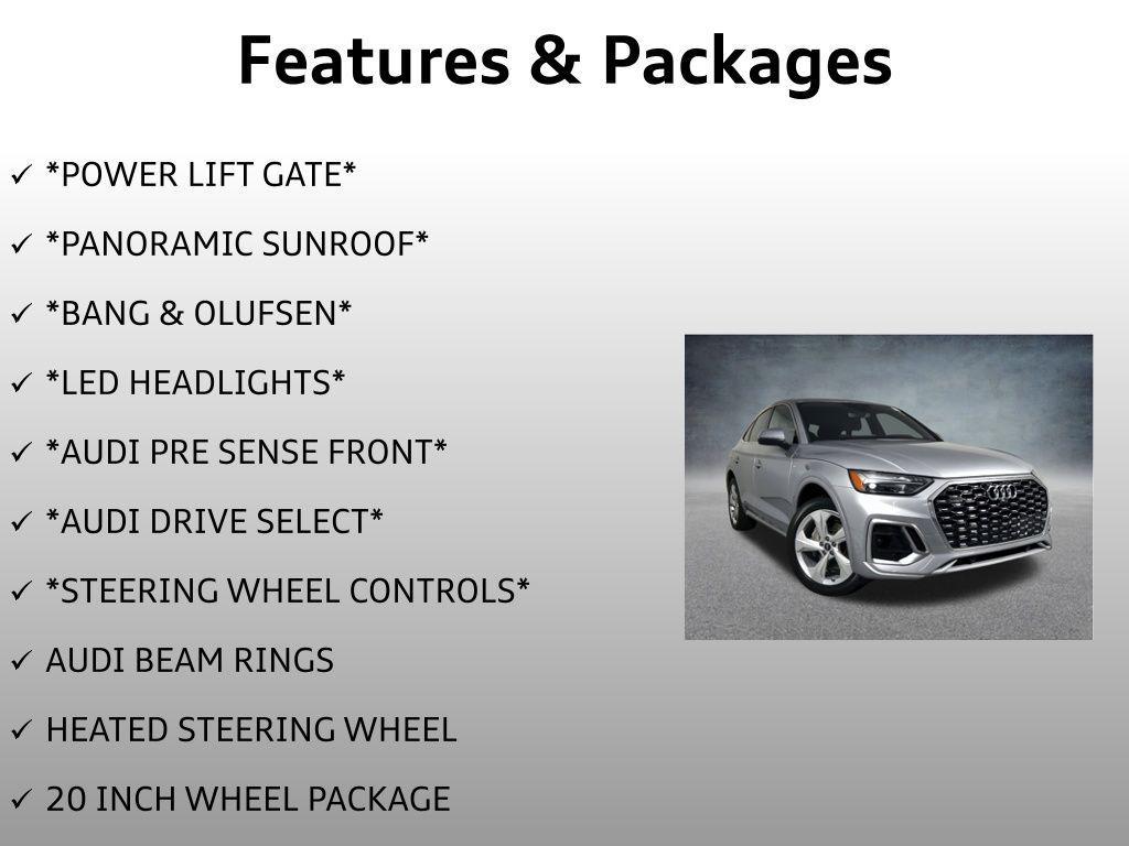 used 2023 Audi Q5 car, priced at $32,999