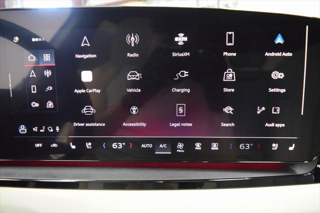 new 2025 Audi Q6 e-tron car, priced at $77,750