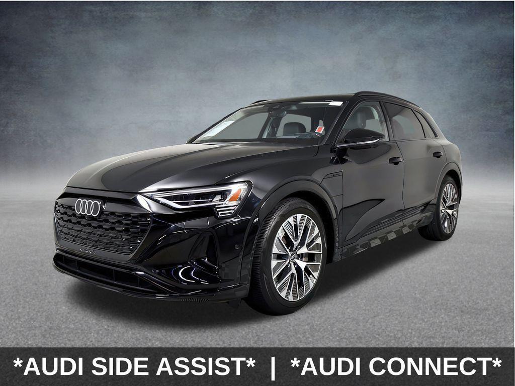 used 2024 Audi Q8 e-tron car, priced at $53,999